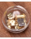 水立方球形 透明 音樂盒 MUSIC BOX